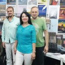 Sa Ljiljanom Klaic i Vladicom Milenkovicem, Sajam 2023 Sa Ljiljanom Klaic i Vladicom Milenkovicem, Sajam 2023